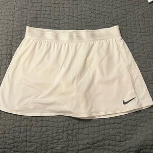 Womens White Nike Skirt